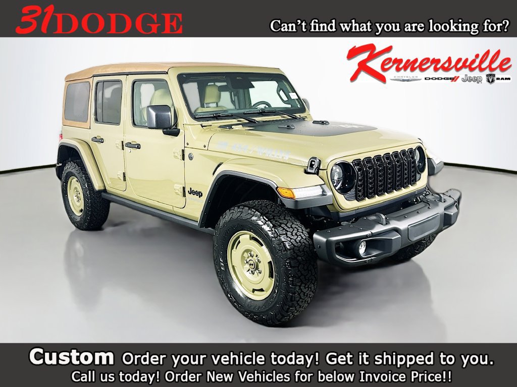 New 2026 Jeep Wrangler Unlimited Sport