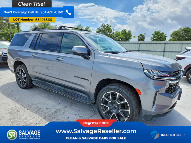 Used 2021 Chevrolet Suburban RST w/ Luxury Package RWD image 5