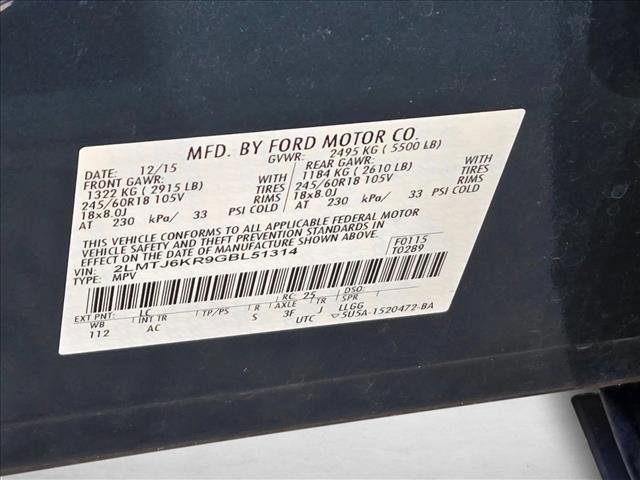 Used 2016 Lincoln MKX Select w/ Select Plus Package image 23