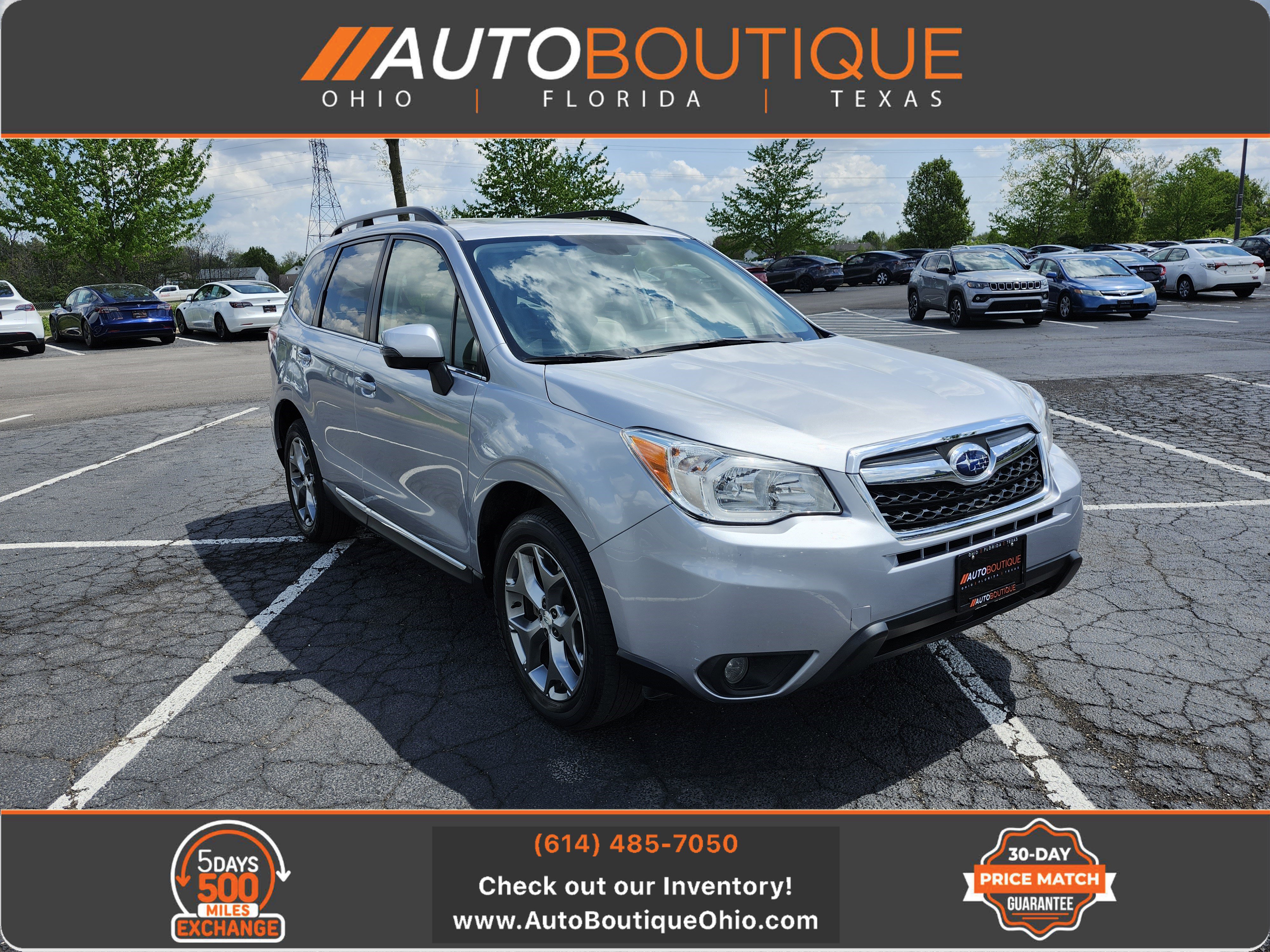 Used 2016 Subaru Forester 2.5i Touring w/ Eyesight & Navigation System AWD/4WD image 1