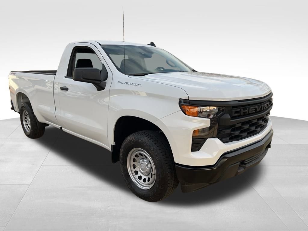 New 2025 Chevrolet Silverado 1500 W/T w/ Snow Plow Prep Package image 3