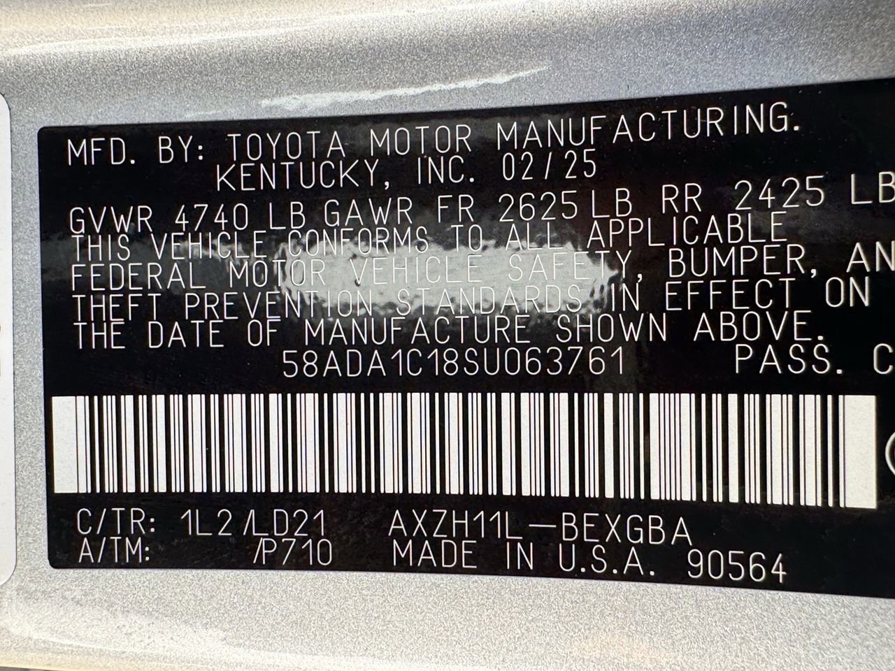 Used 2025 Lexus ES 300h F Sport w/ Accessory Package (Z2) image 35