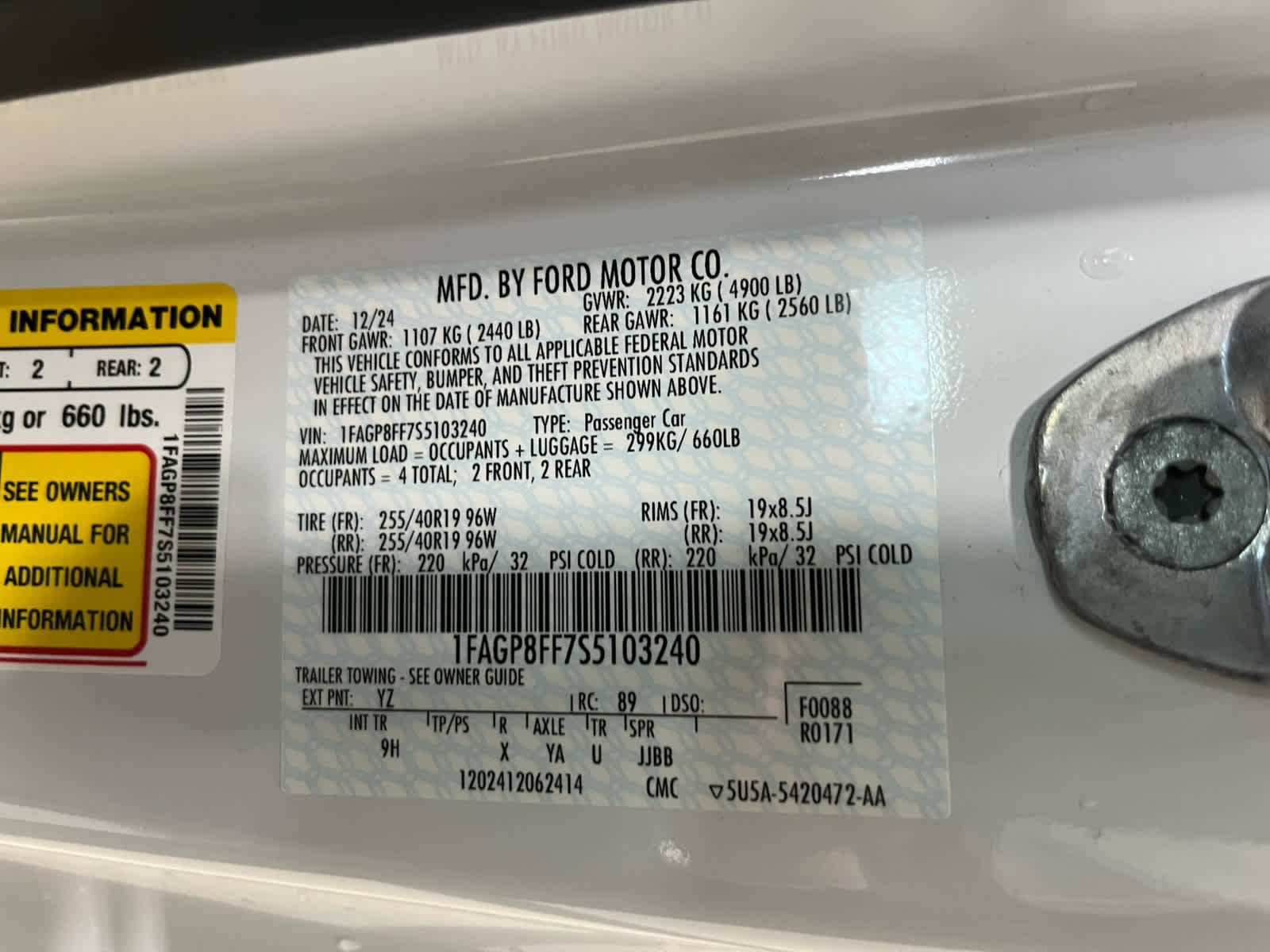 Used 2025 Ford Mustang GT Premium image 21