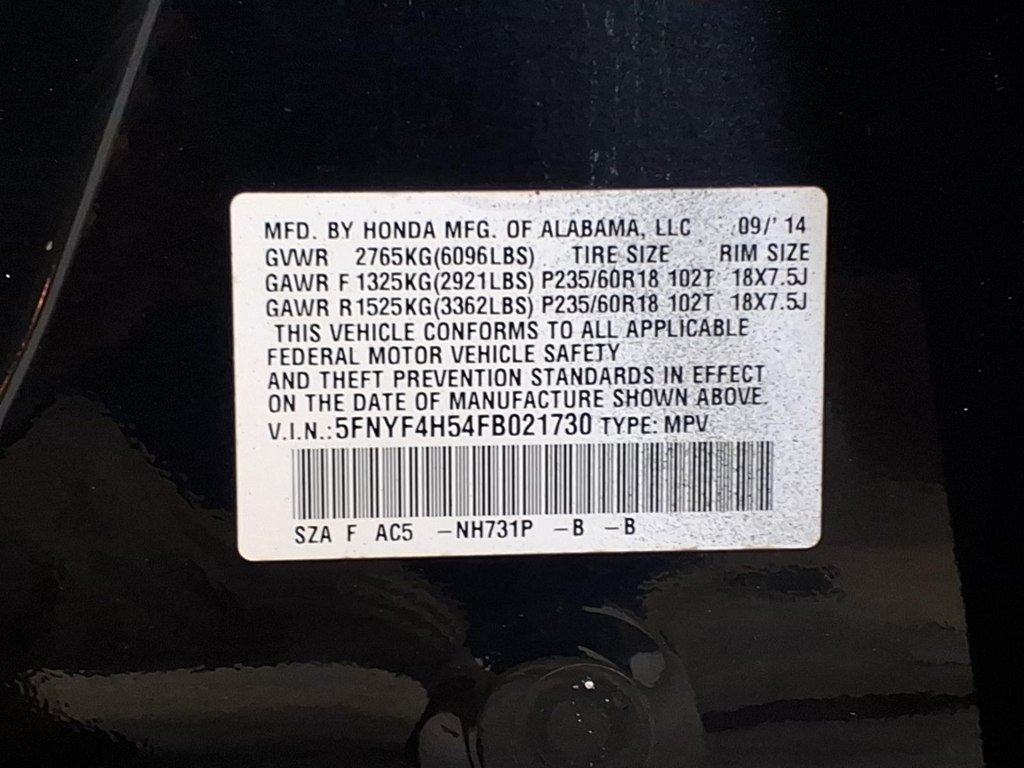 Used 2015 Honda Pilot AWD EX-L image 22