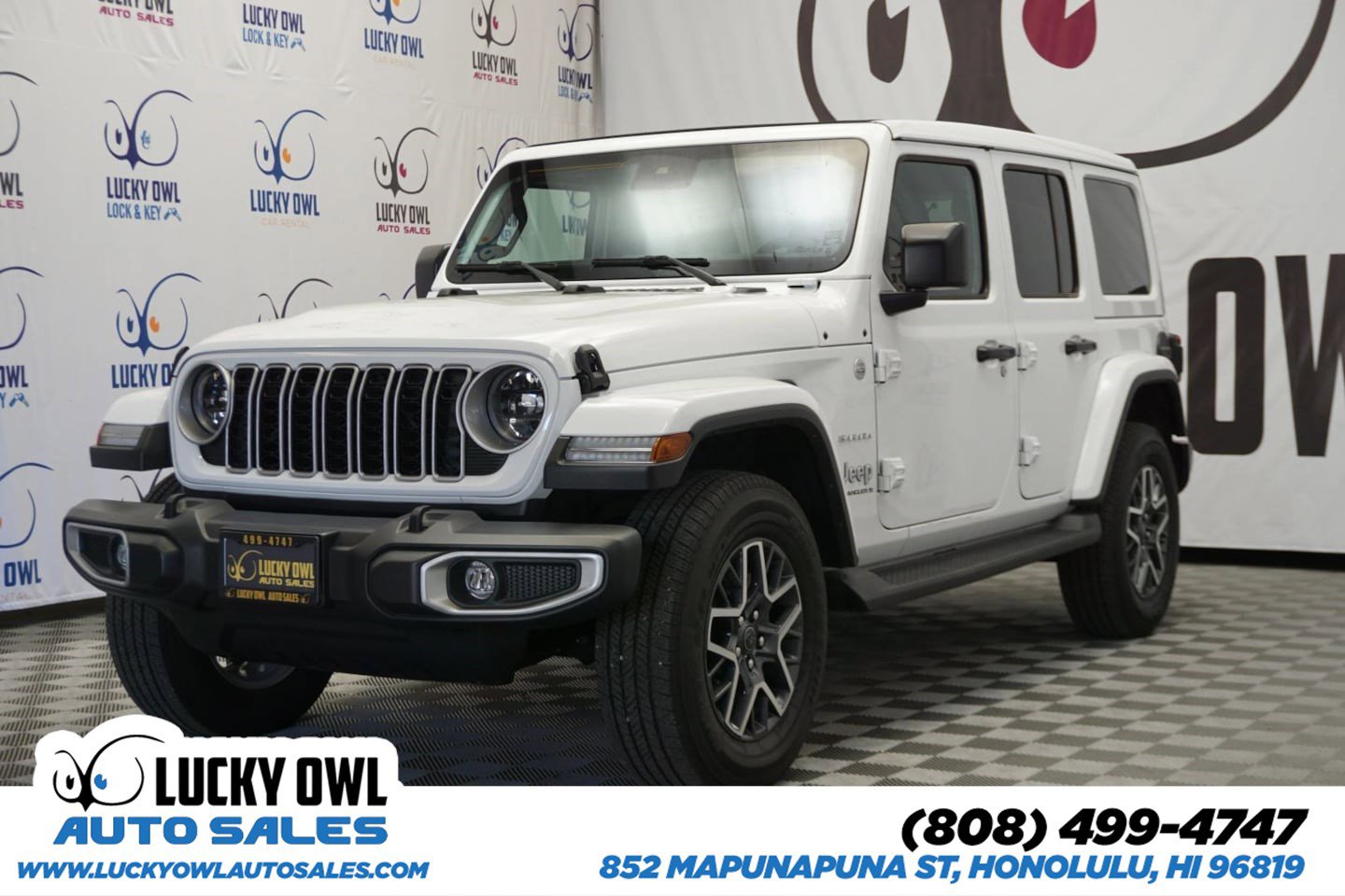 Used 2024 Jeep Wrangler Sahara w/ Safety Group image 1
