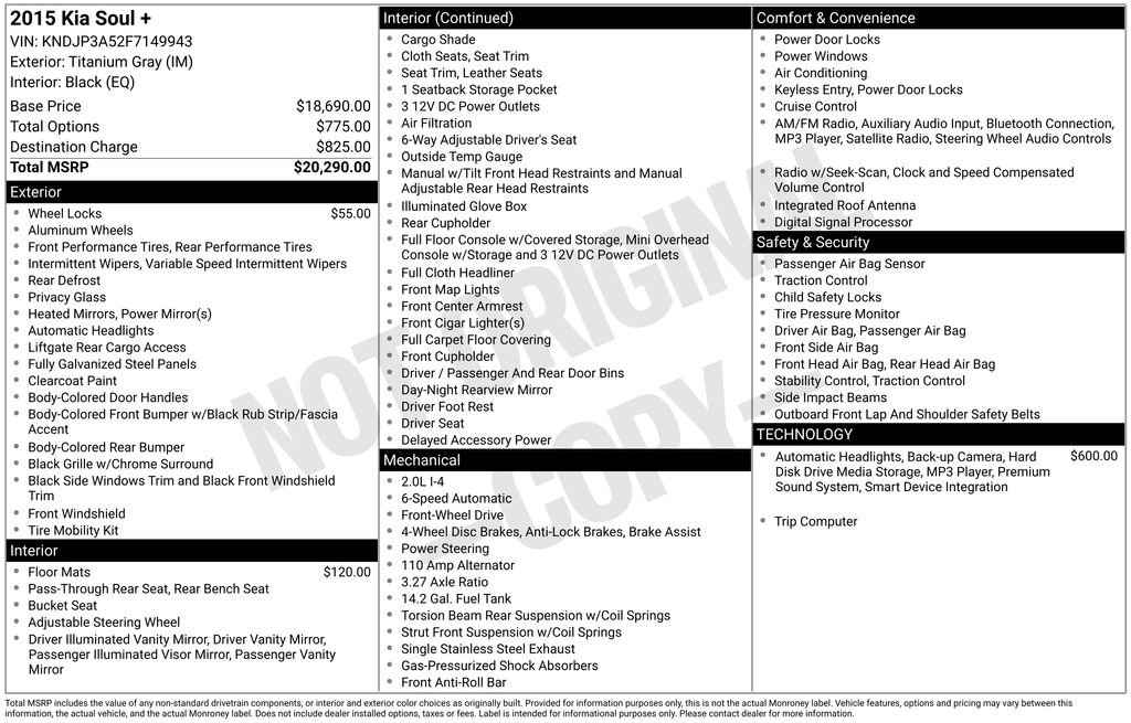 Used 2015 Kia Soul + image 39