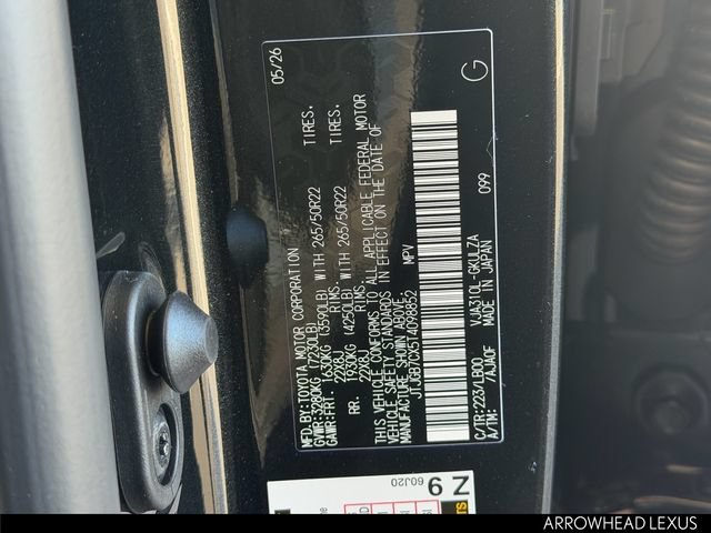 New 2026 Lexus LX 600 4WD w/ Luxury Package image 30