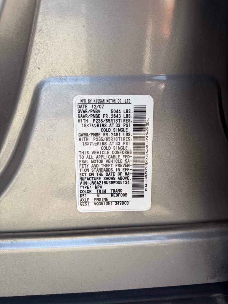 Used 2009 Nissan Murano SL w/ Technology Pkg FWD image 22