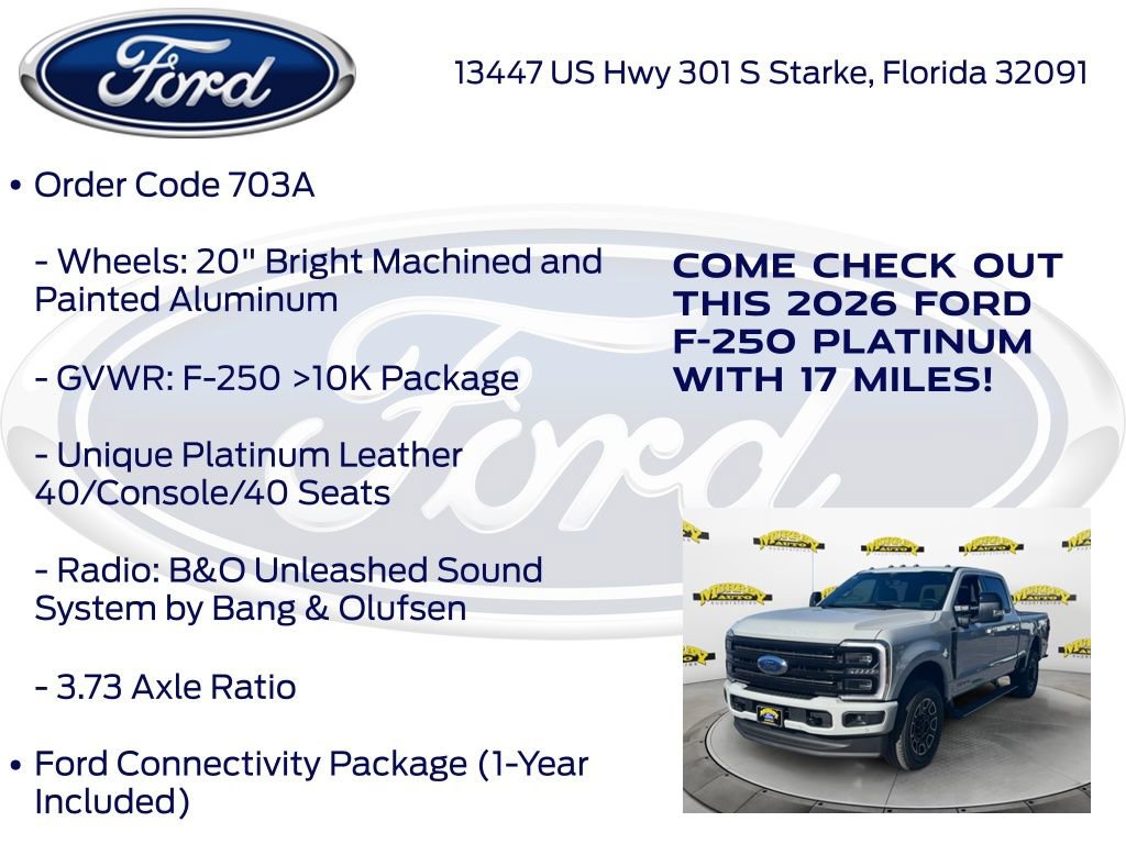 New 2026 Ford F250 Platinum AWD/4WD image 20