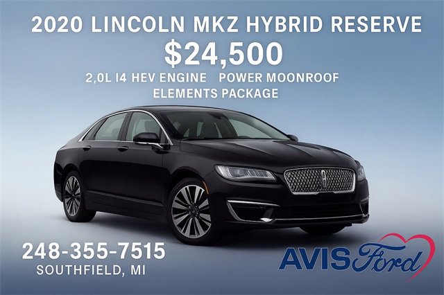 Used 2020 Lincoln MKZ Reserve w/ Elements Package