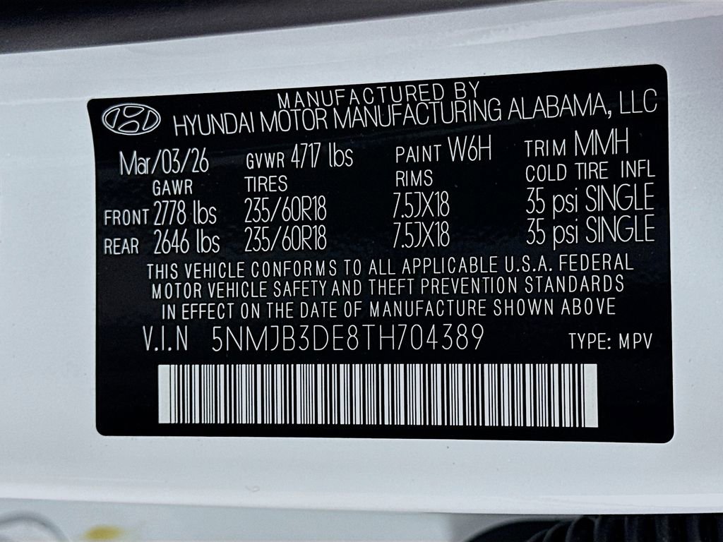 New 2026 Hyundai Tucson SEL image 23