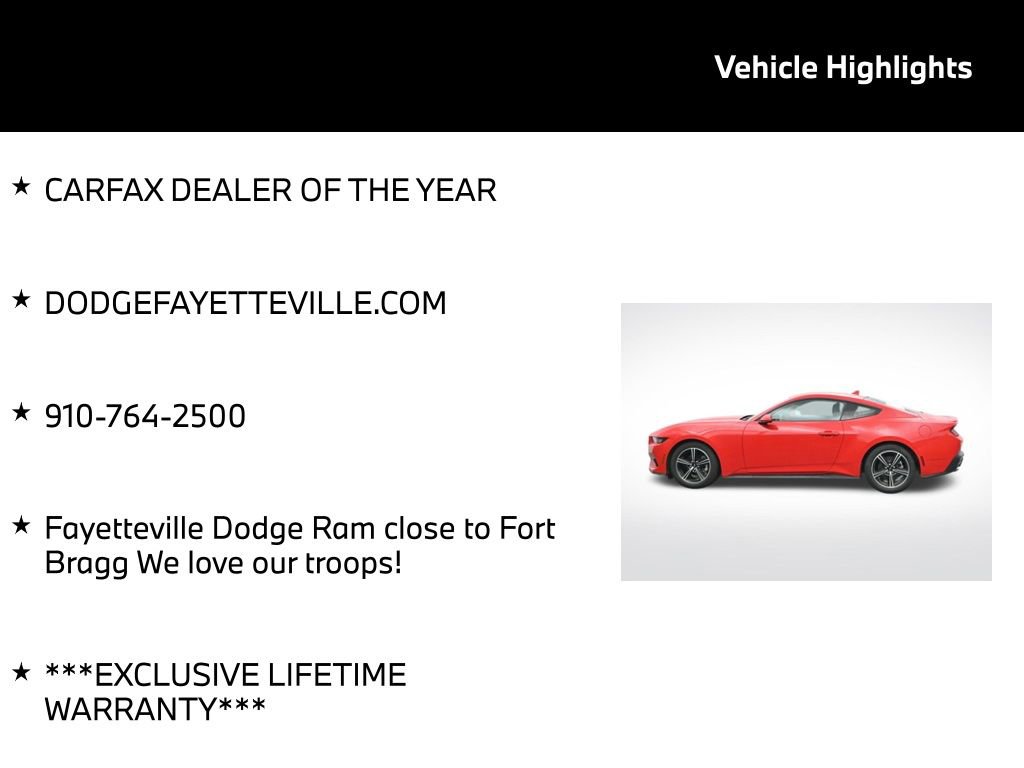 Used 2024 Ford Mustang Premium RWD image 5