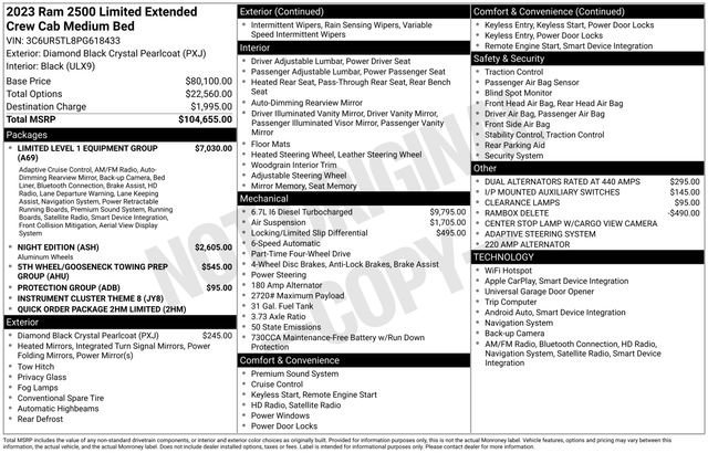 Used 2023 RAM 2500 Limited image 27