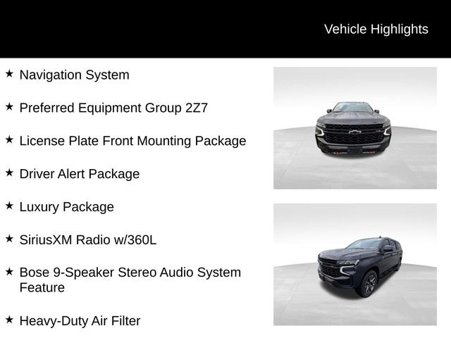 Certified 2023 Chevrolet Suburban Z71 w/ Luxury Package AWD/4WD image 13