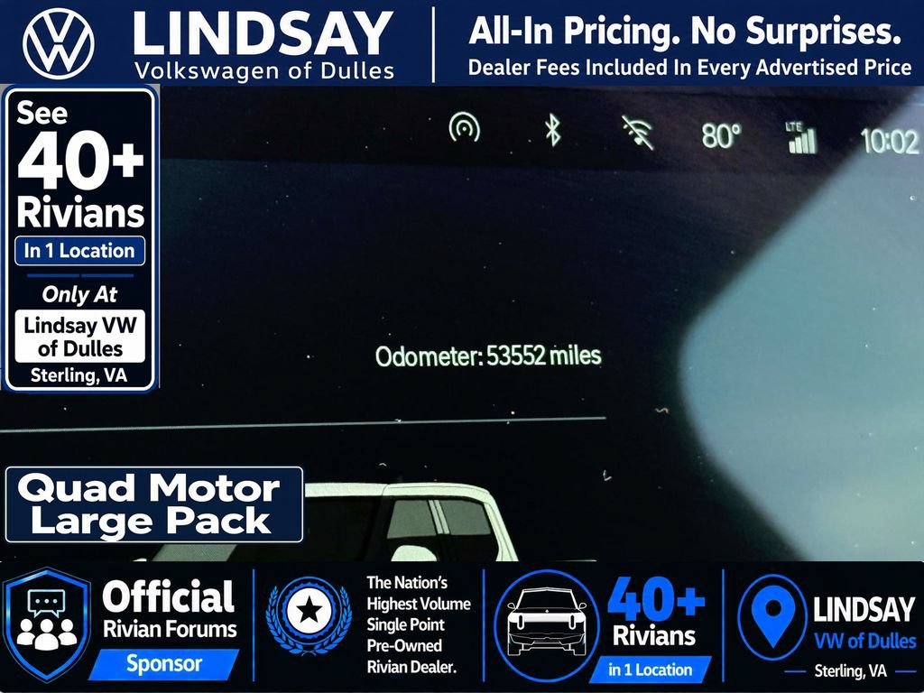 Used 2022 Rivian R1T Adventure AWD/4WD image 32