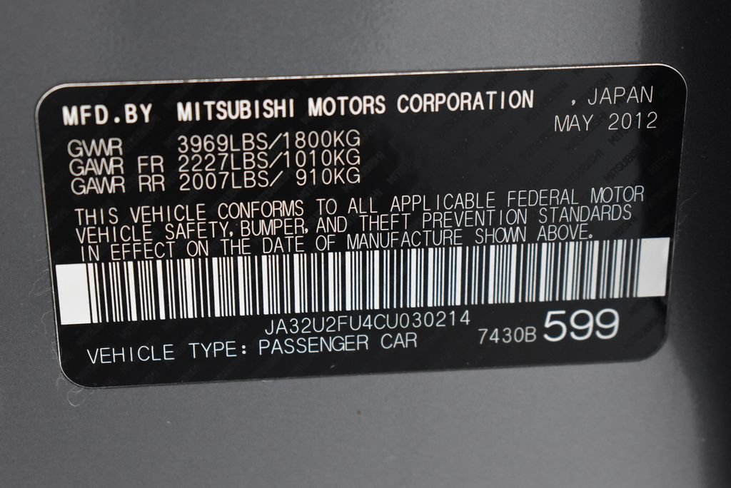 Used 2012 Mitsubishi Lancer ES FWD image 32