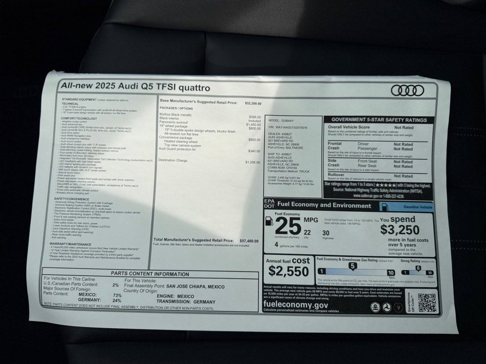 New 2025 Audi Q5 Premium image 33