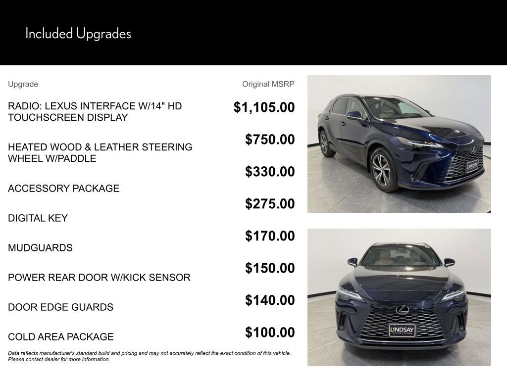 Used 2023 Lexus RX 350 Premium w/ Accessory Package AWD/4WD image 10