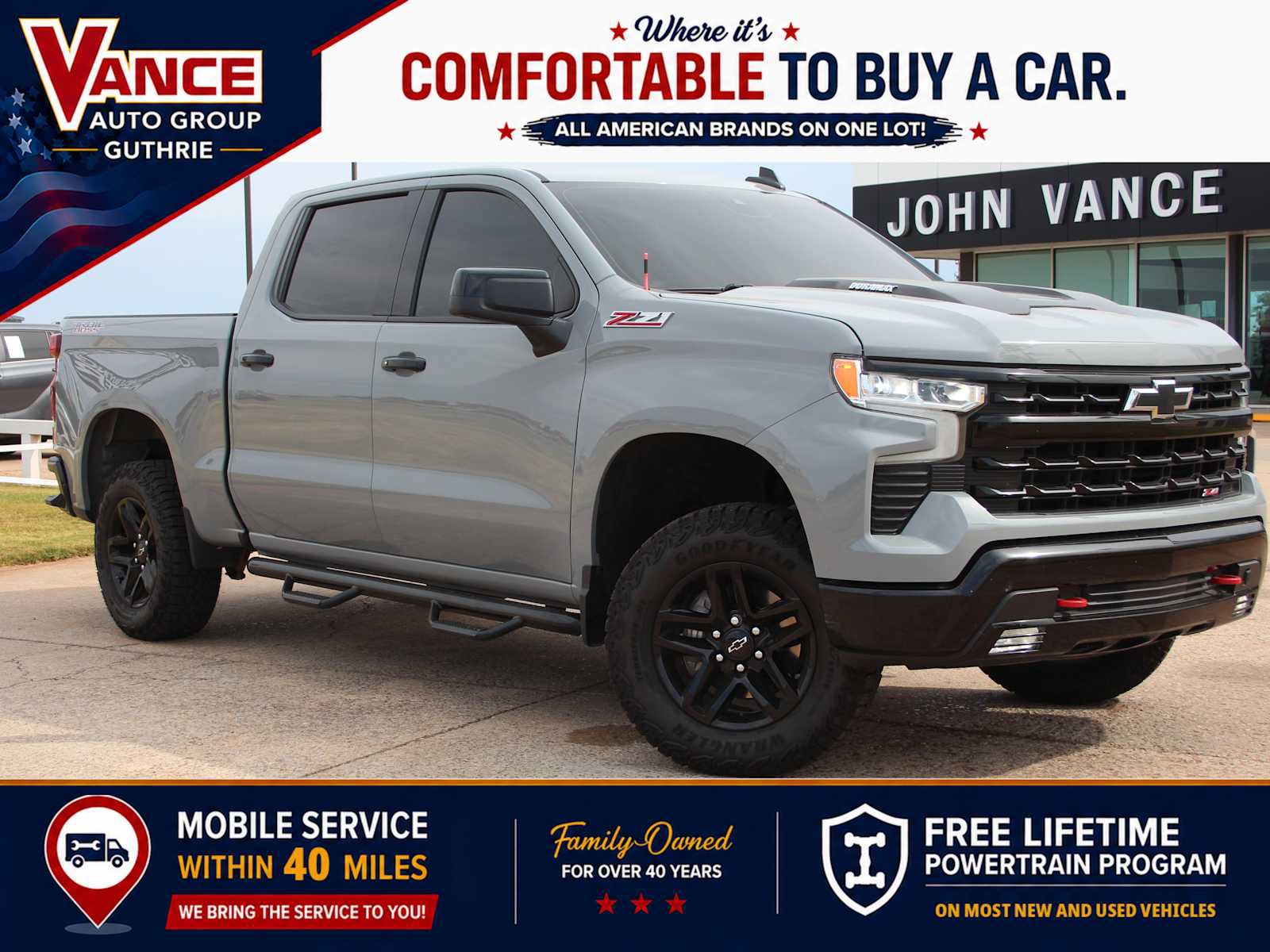 Used 2024 Chevrolet Silverado 1500 LT Trail Boss w/ Convenience Package II AWD/4WD image 1