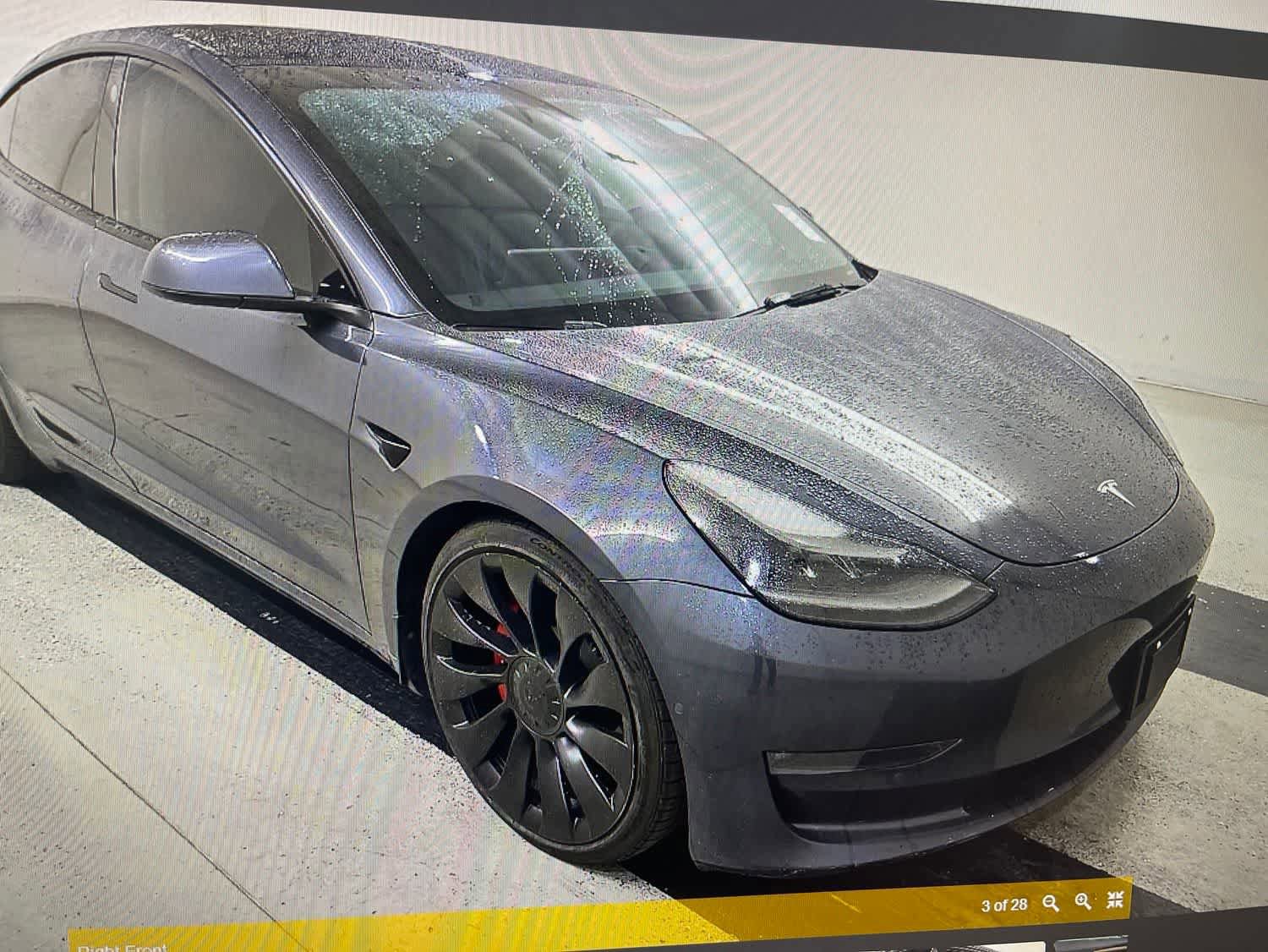 Used 2022 Tesla Model 3 Performance AWD/4WD image 2