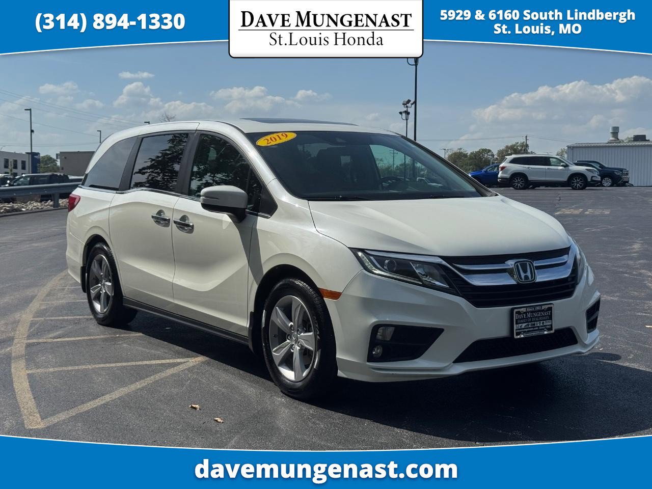 Certified 2019 Honda Odyssey EX-L