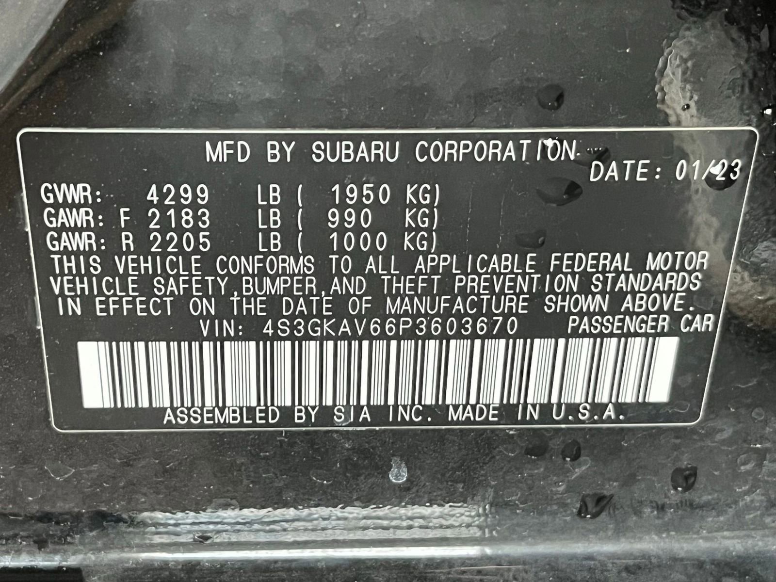 Used 2023 Subaru Impreza 2.0i Premium w/ Popular Package #1 AWD/4WD image 20