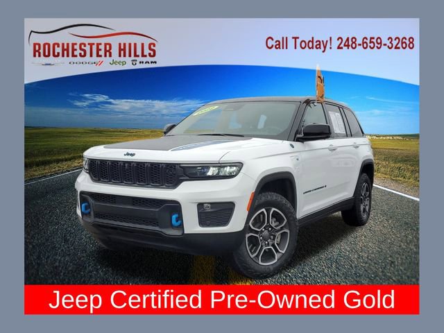 Certified 2022 Jeep Grand Cherokee Trailhawk w/ Advanced Protech Group II
