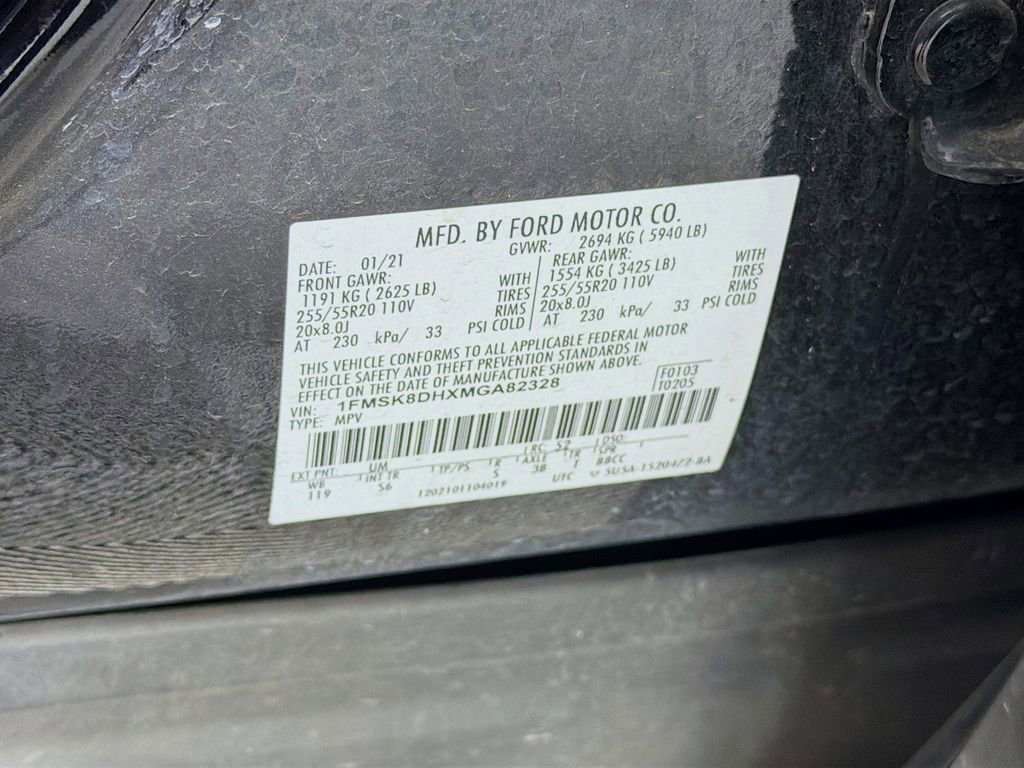 Used 2021 Ford Explorer XLT w/ Equipment Group 202A image 27