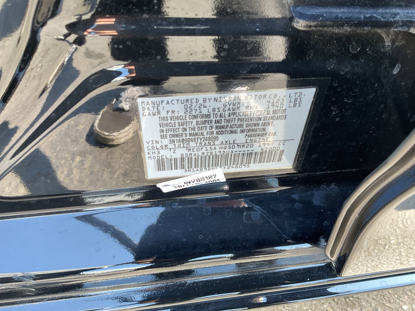Used 2026 Nissan Sentra SR w/ Floor Mat Package FWD image 27