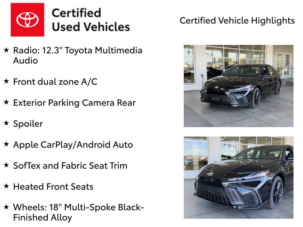 Used 2026 Toyota Camry SE FWD image 7