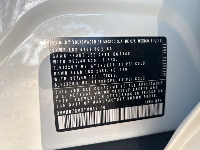 Used 2026 Volkswagen Tiguan SE R-Line FWD image 20