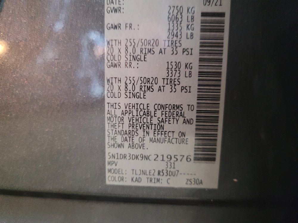 Used 2022 Nissan Pathfinder Platinum w/ Cargo Package AWD/4WD image 33