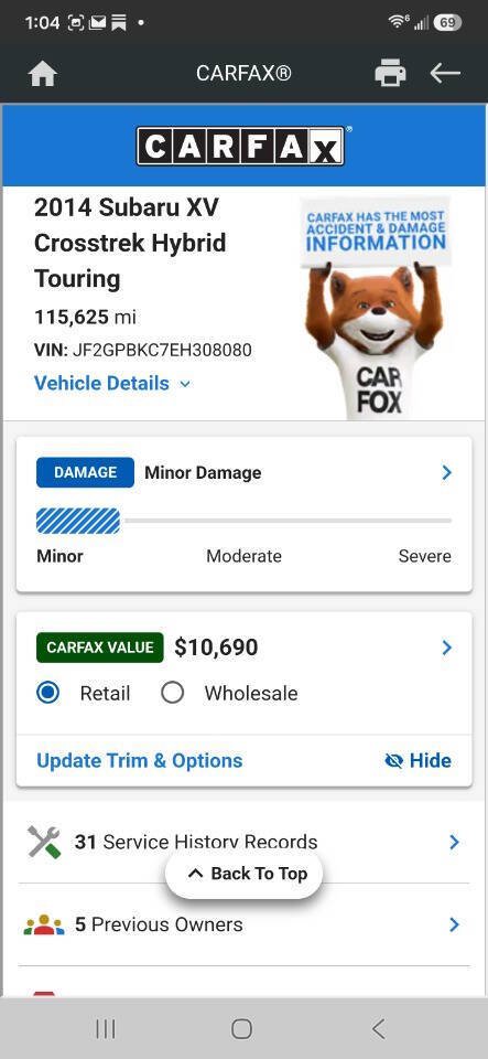 Used 2014 Subaru Crosstrek Touring AWD/4WD image 57