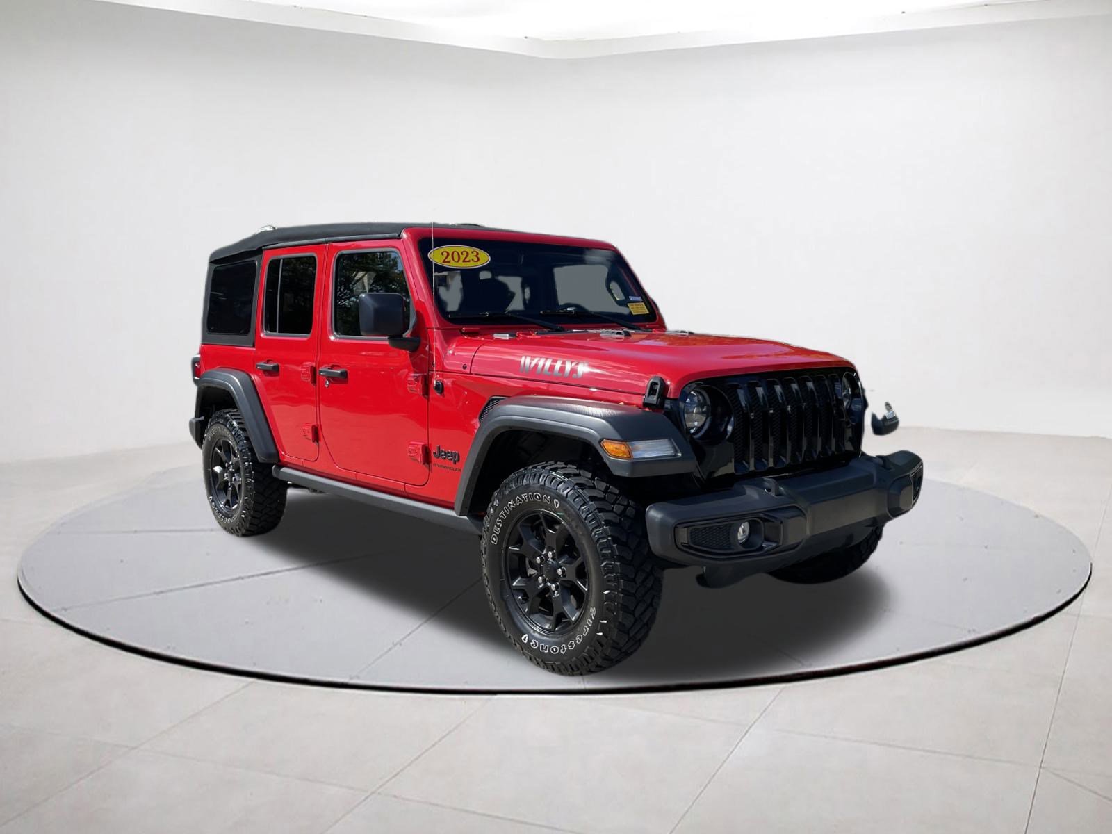 Certified 2023 Jeep Wrangler Willys
