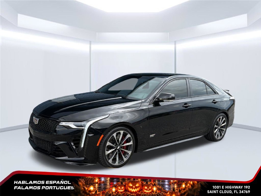 Certified 2023 Cadillac CT4 V Blackwing w/ Driver Assist Package RWD image 2