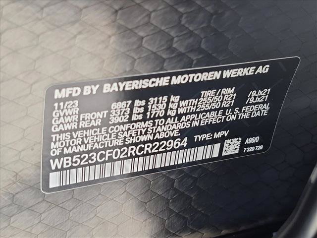 Certified 2024 BMW iX xDrive50 w/ Sport Package AWD/4WD image 15