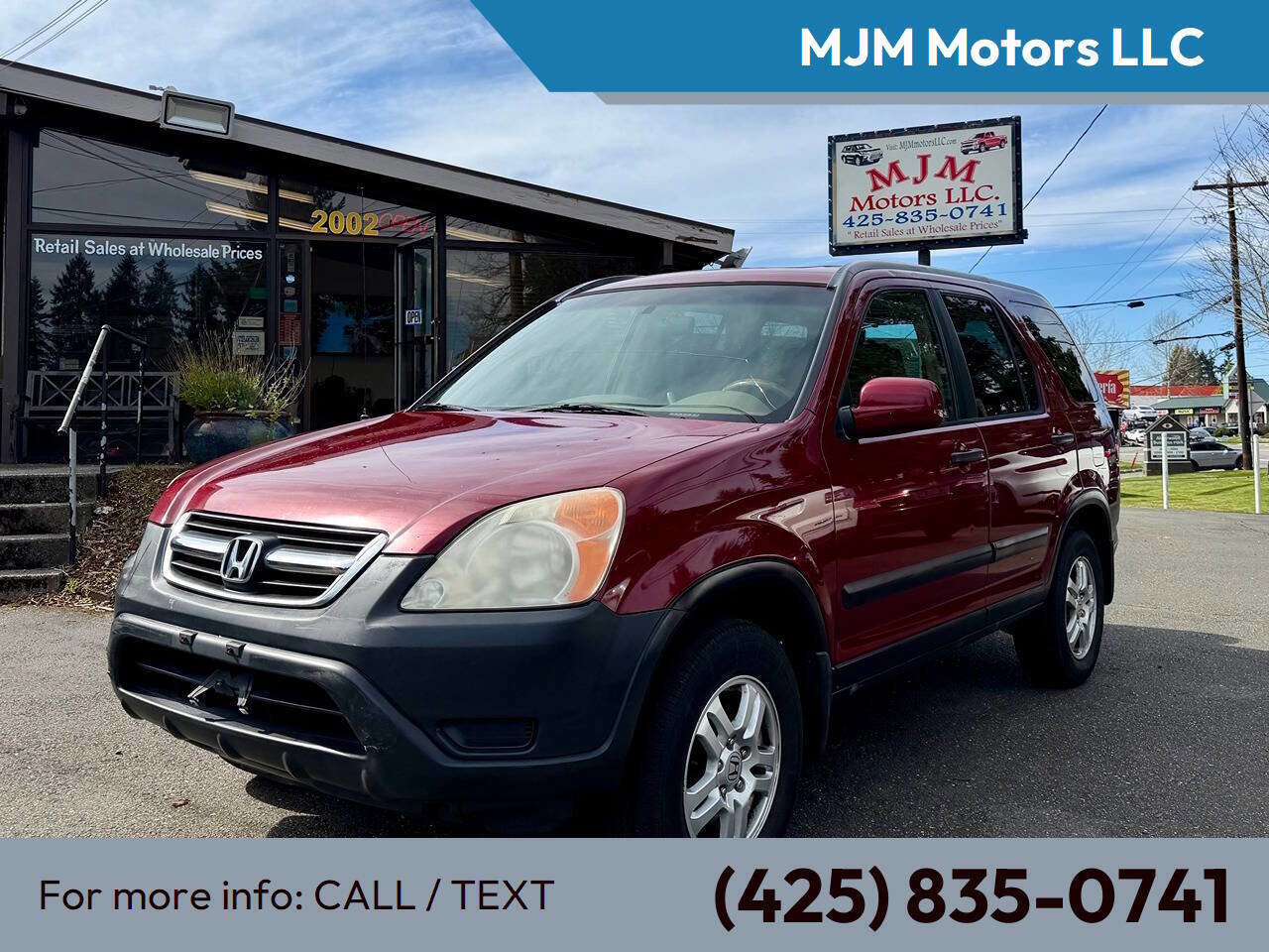 Used 2002 Honda CR-V EX