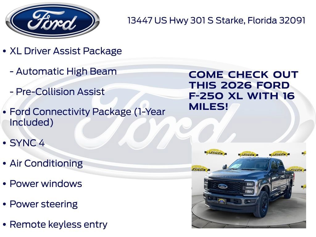 New 2026 Ford F250 XL w/ STX Appearance Package image 25