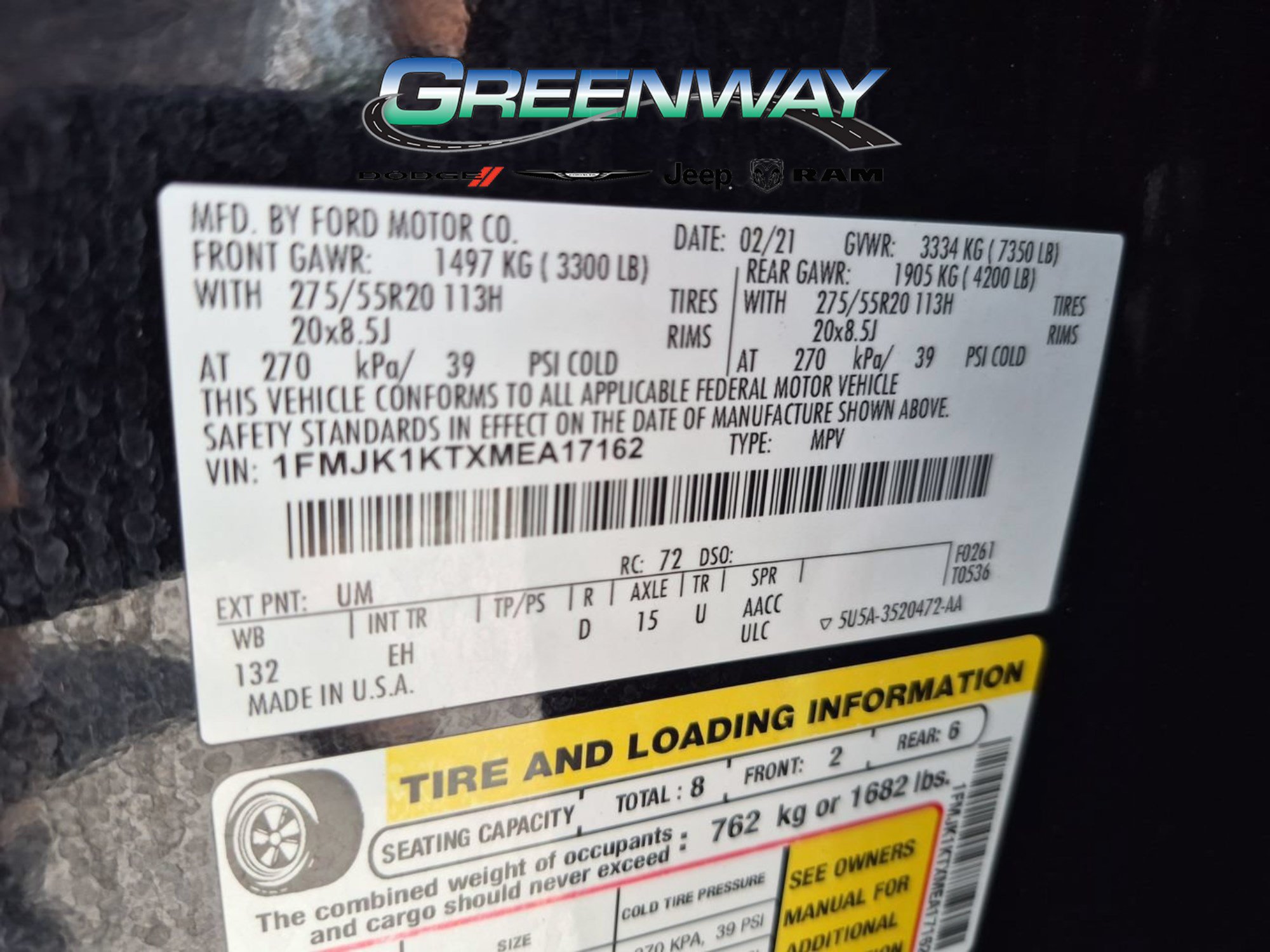 Used 2021 Ford Expedition Max Limited RWD image 26