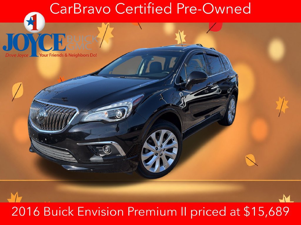 Certified 2016 Buick Envision Premium w/ Driver Confidence Package AWD/4WD 360° Tour