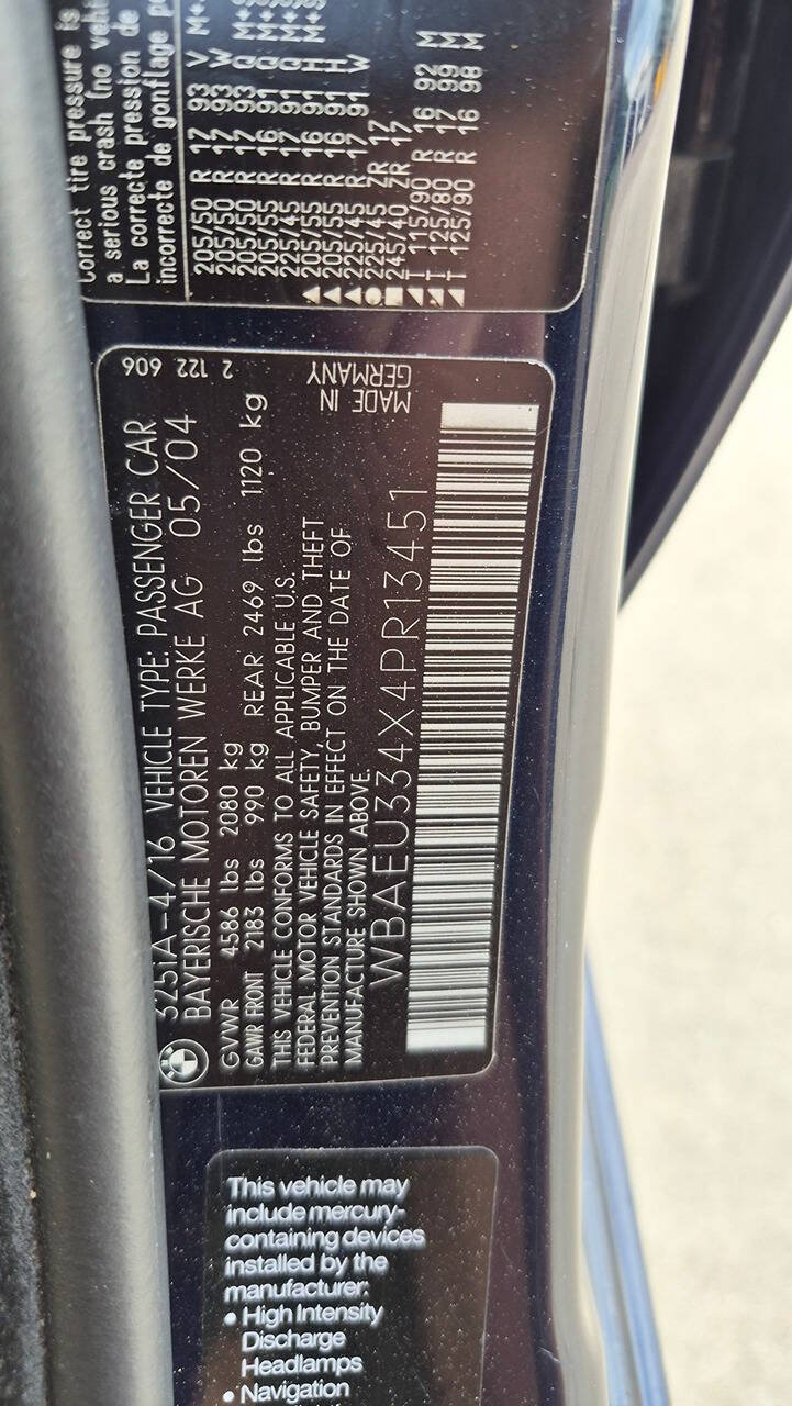 Used 2004 BMW 325xi Sedan AWD/4WD image 67