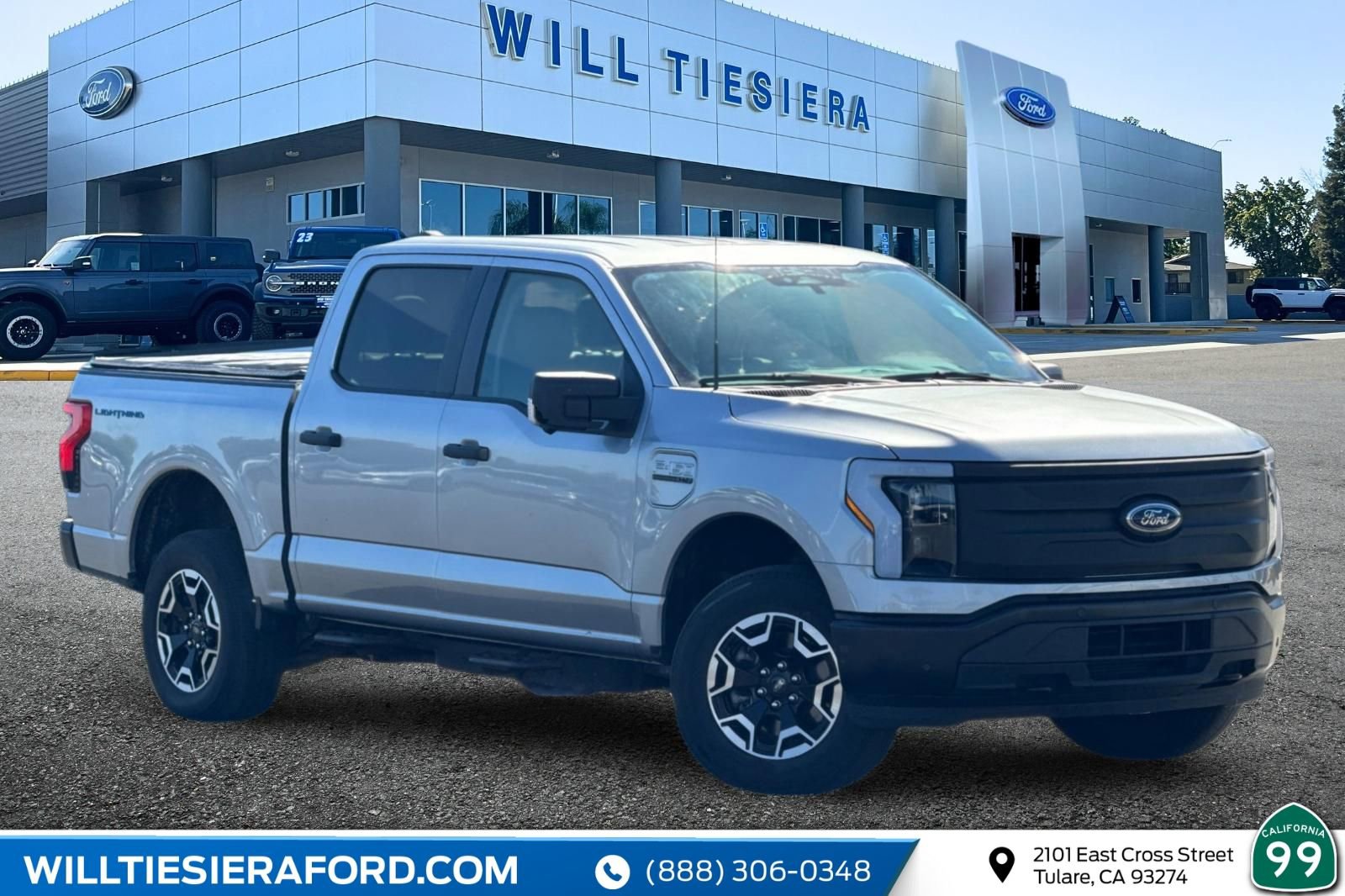 Used 2023 Ford F150 Lightning Pro w/ Tow Technology Package image 1