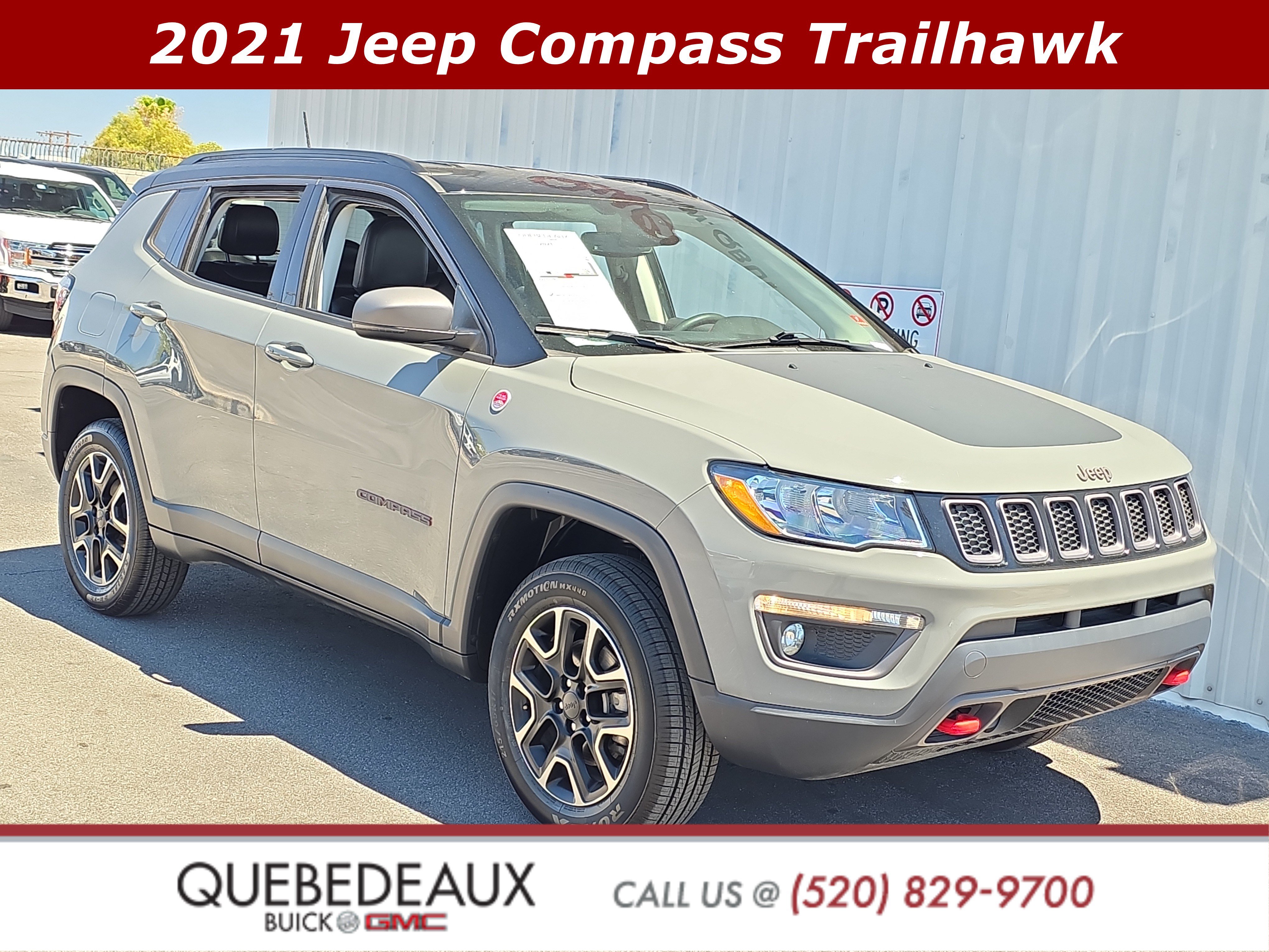 Used 2021 Jeep Compass Trailhawk AWD/4WD video 1