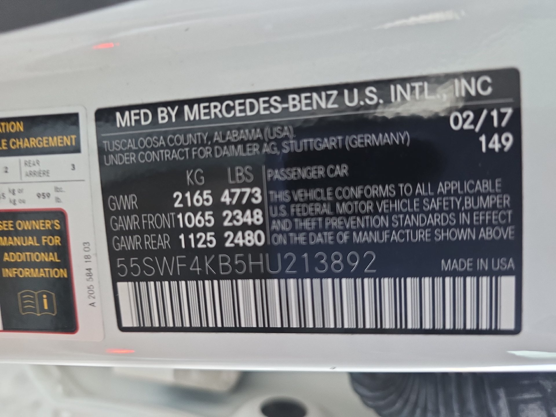 Used 2017 Mercedes-Benz C 300 4MATIC Sedan image 33