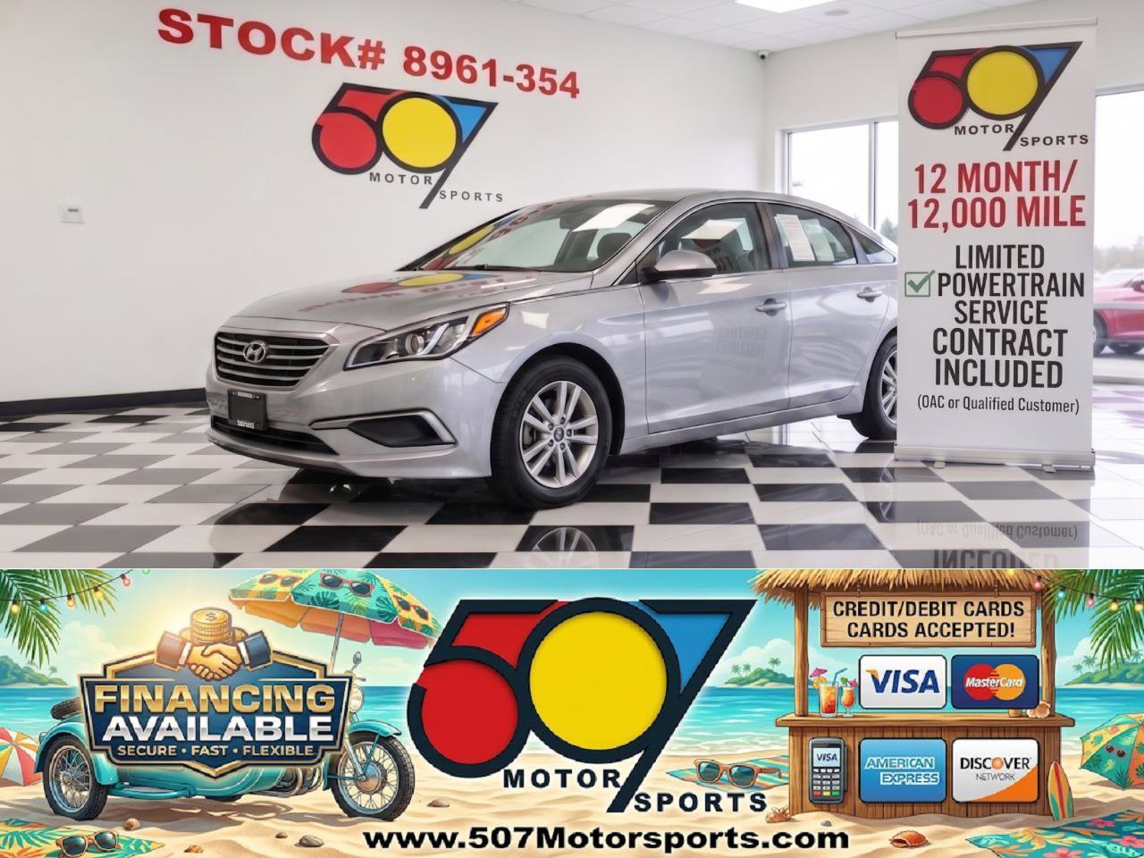 Used 2017 Hyundai Sonata SE FWD video 1