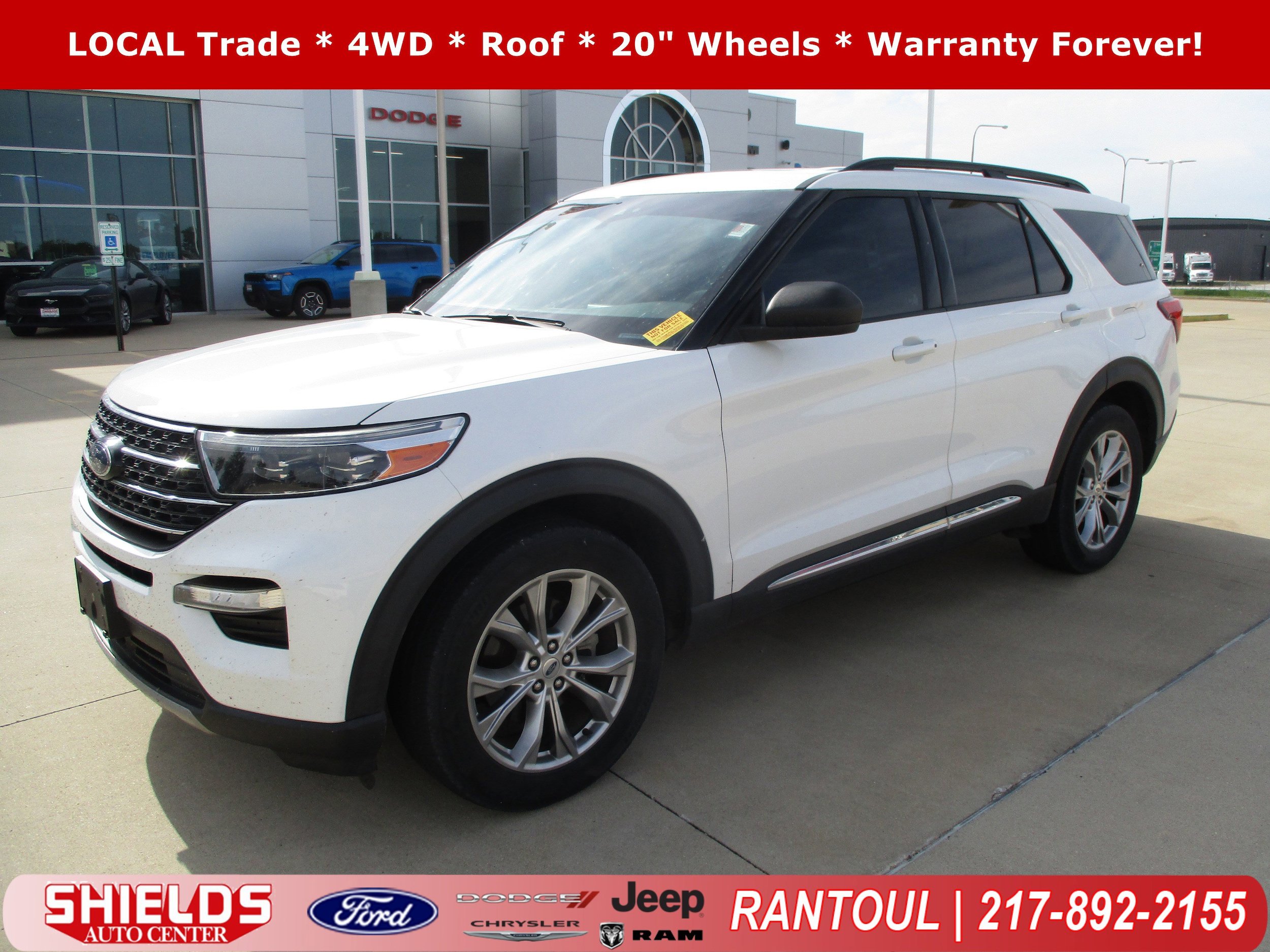 Used 2020 Ford Explorer XLT w/ Equipment Group 202A AWD/4WD image 1