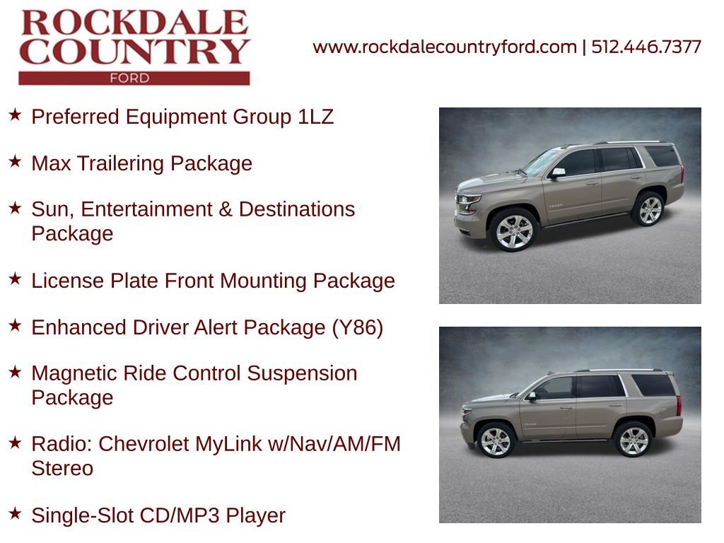 Used 2017 Chevrolet Tahoe Premier RWD image 7