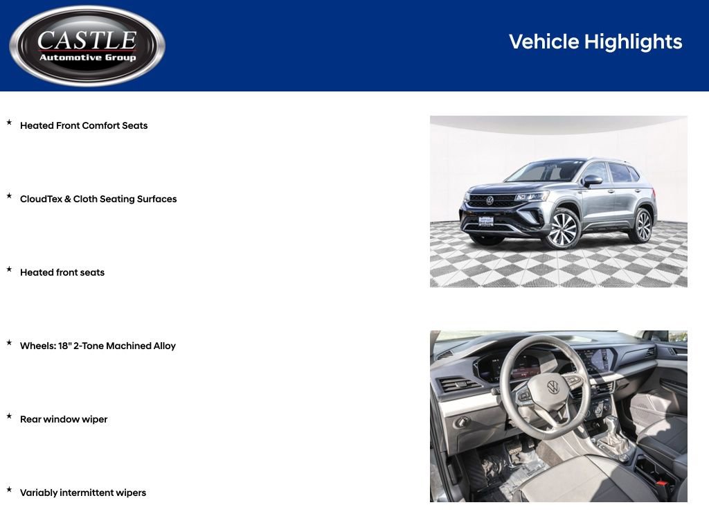 Certified 2022 Volkswagen Taos SE image 7