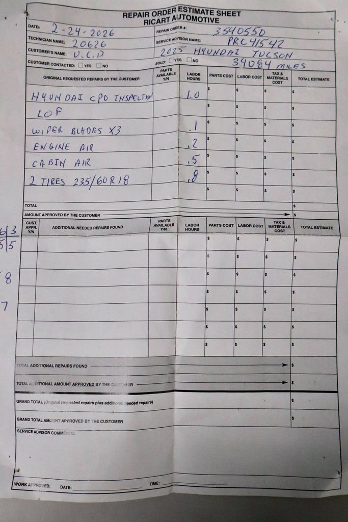 Certified 2025 Hyundai Tucson SEL image 4