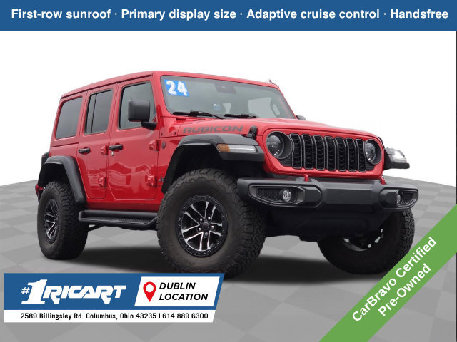 Used 2024 Jeep Wrangler Unlimited Rubicon w/ XTREMEE 35" Tire Package